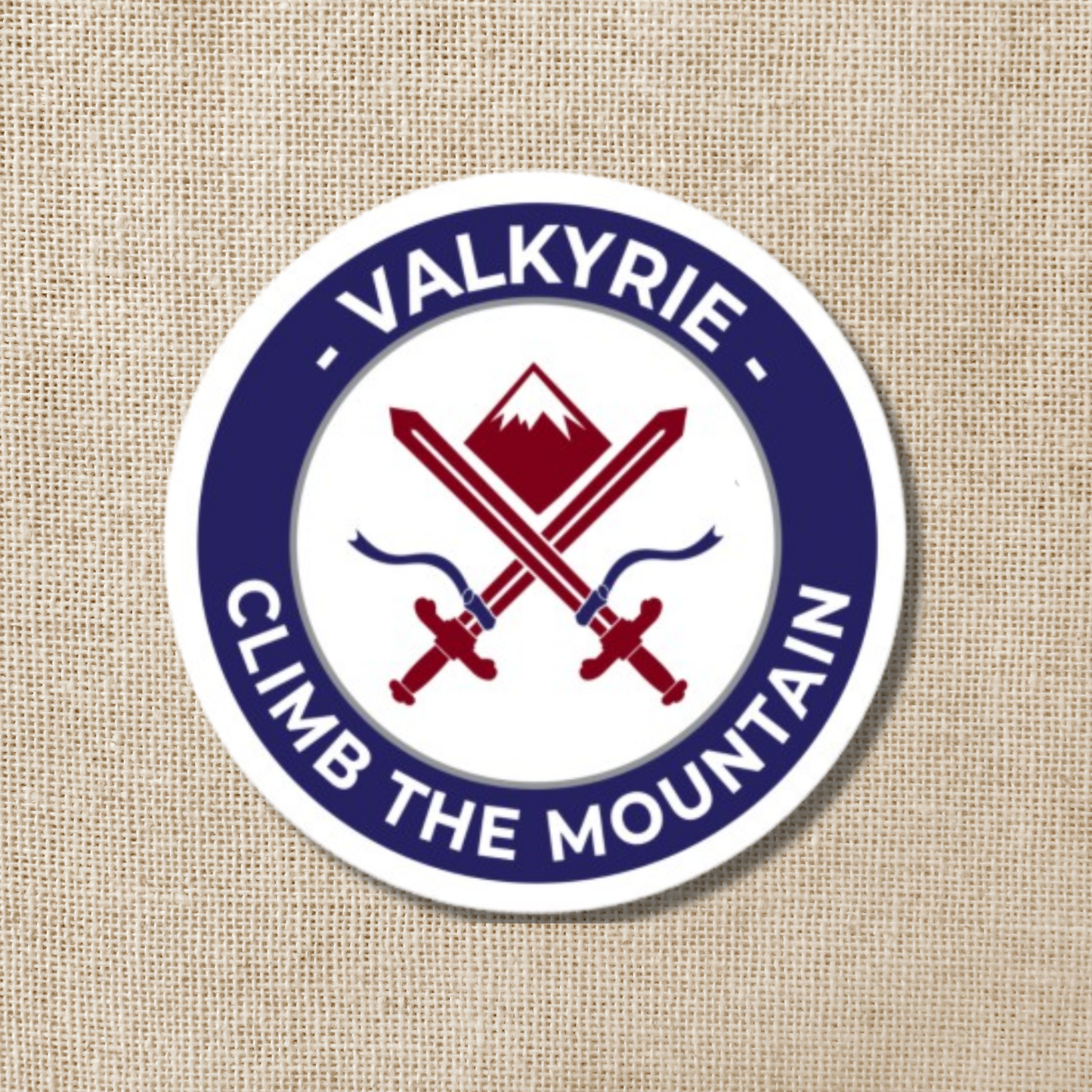 Valkyrie Climb the Mountain Sticker | ACOTAR Series